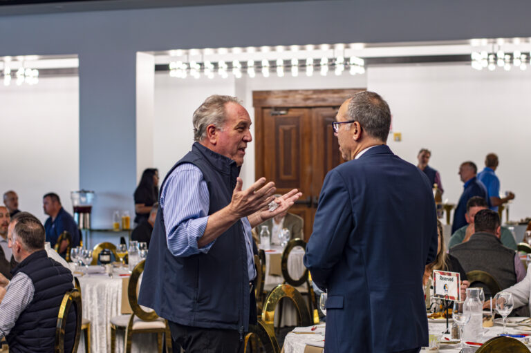 Elliot Eisenberg, Ph.D., answers questions from attendees.